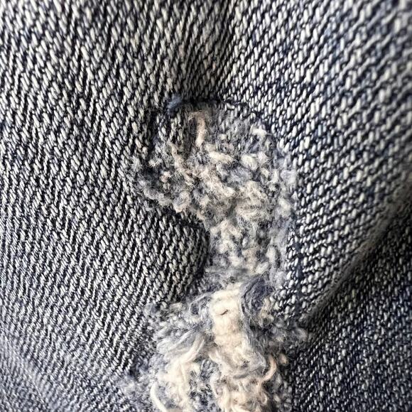 Driftwood Jeans Womens Size W27XL31 Classic Fit Medium Wash Distressed Raw Hem - Picture 8 of 16